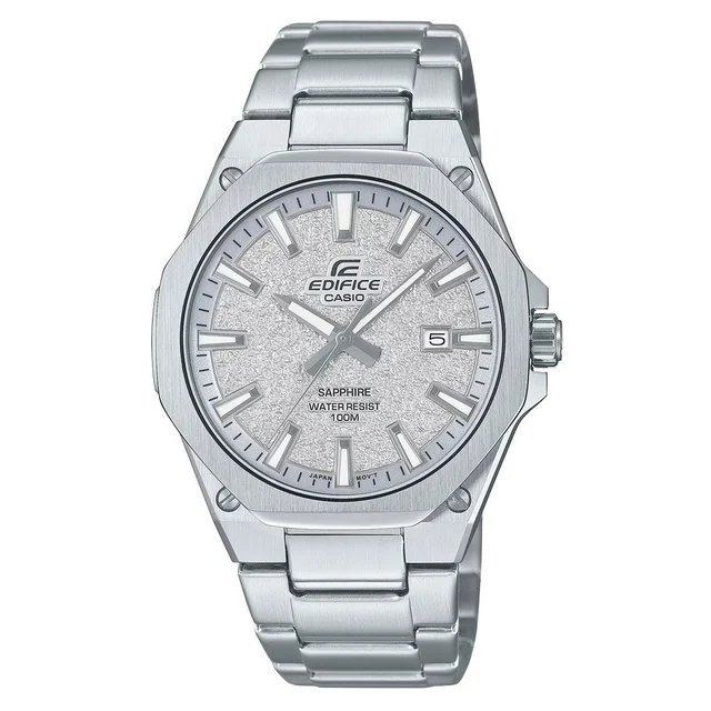 Casio Edifice Watch with Sapphire Crystal #EFR-S108DE-8AVCR kol saati