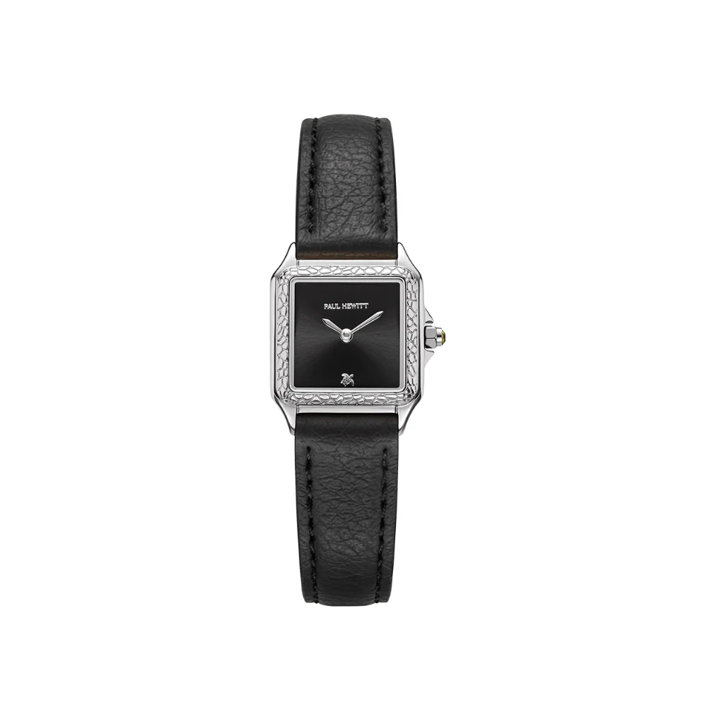 Default Petite Tortue black & silver PH-W-2021 kol saati