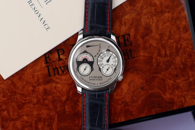 F.P. Journe Chronometre a Resonance “Parking Meter” RT in Pl kol saati