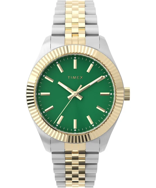 Timex Legacy 36mm Stainless Steel Bracelet Watch TW2W87400 kol saati
