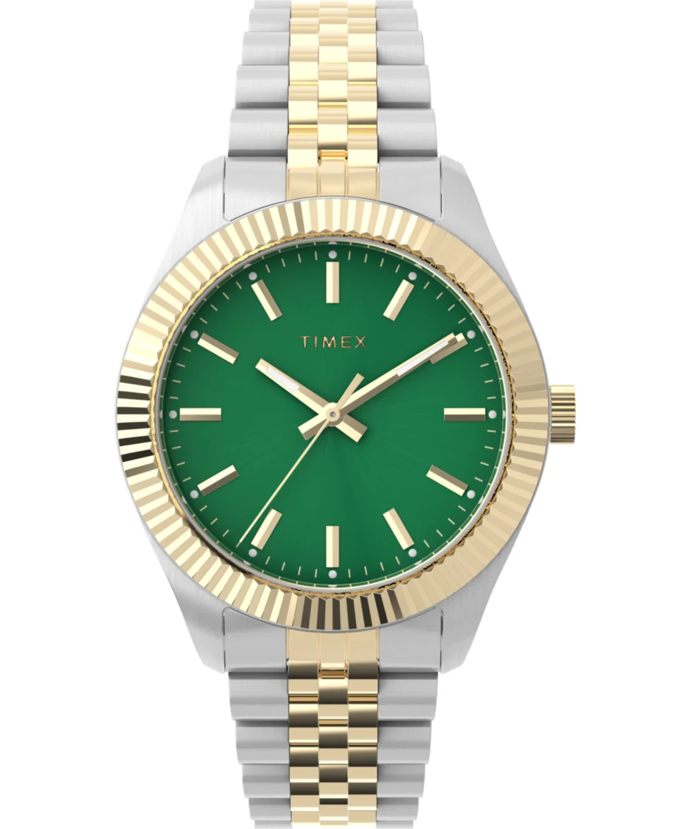 Timex Legacy 36mm Stainless Steel Bracelet Watch TW2W87400 36 mm kol saati