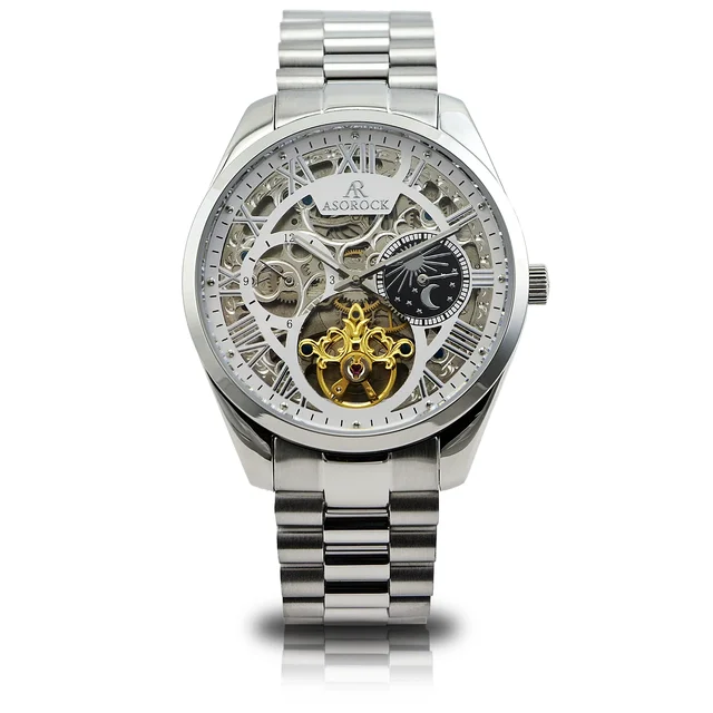 ASOROCK WATCHES silver/white Villa Automatic Tourbillon (Pre-order ships out kol saati