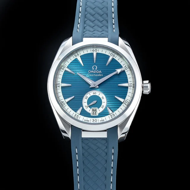 OMEGA Aqua Terra 150M Small Seconds Blue Dial 41mm 210009N34513 kol saati