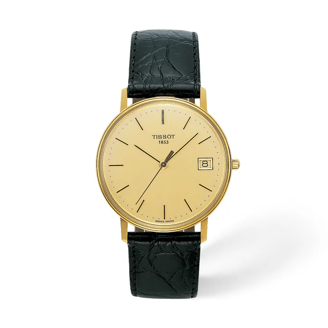 Tissot Goldrun Hesalite Gold 33.7mm T71340121 kol saati