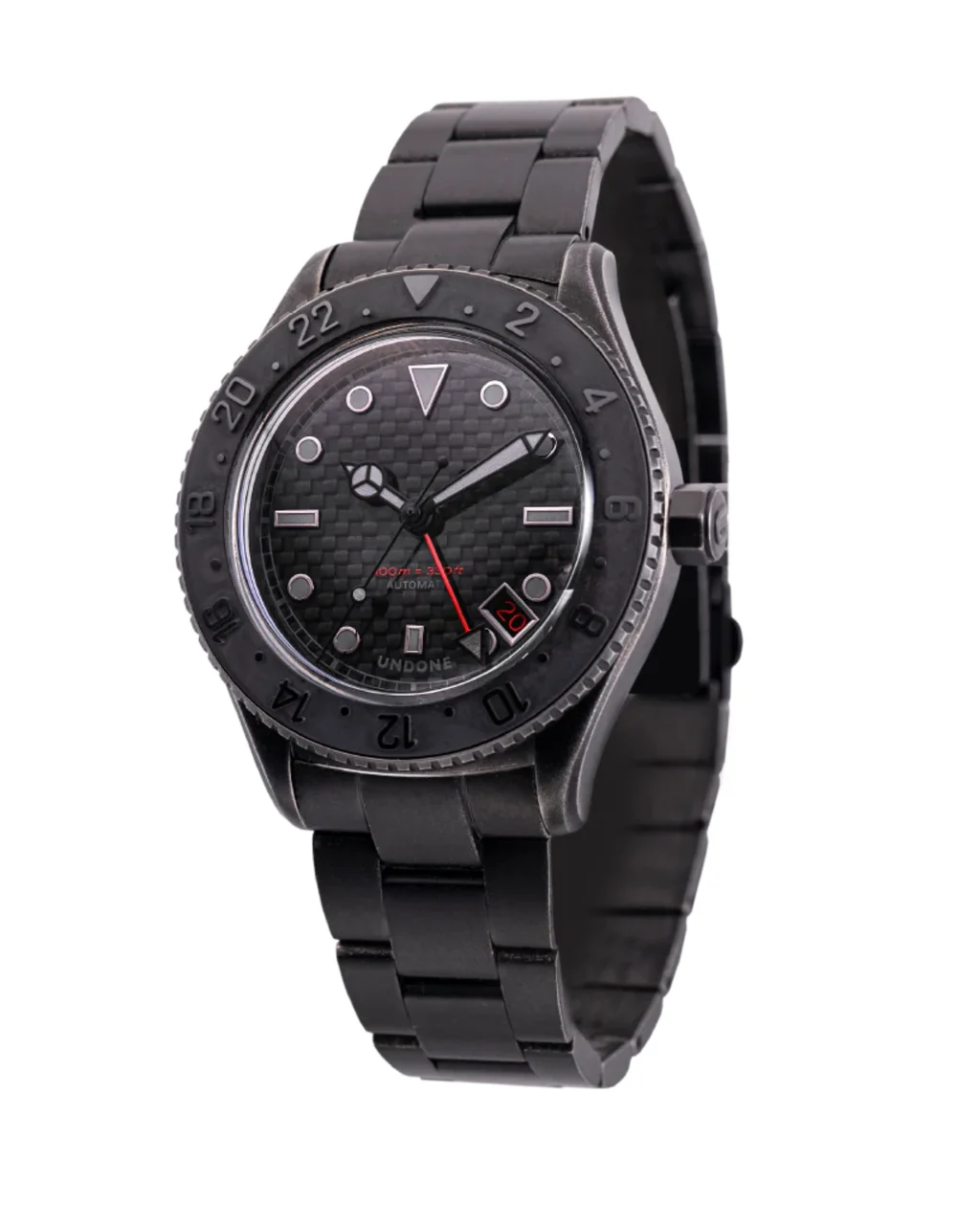 UNDONE Watches Basecamp Stealth Steel BCP-CLB-STS kol saati