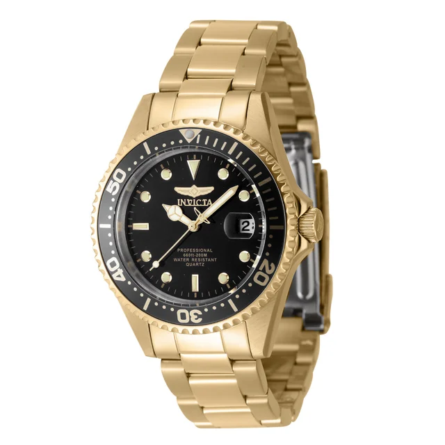 Invicta Pro Diver Anchoris Watch - 37.5mm, Gold (8936OB) kol saati