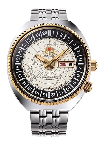 Orient World Map RA-AA0E01S 43.5 mm kol saati