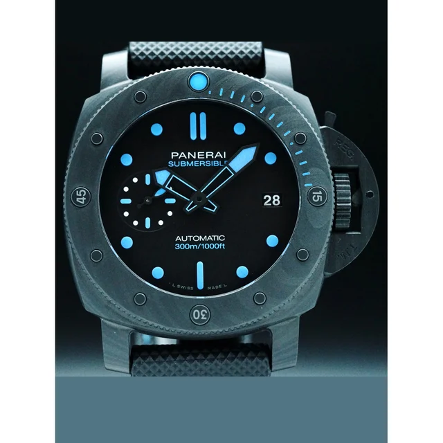 Panerai Submersible Carbontech Automatic 42mm POC210000078727 kol saati