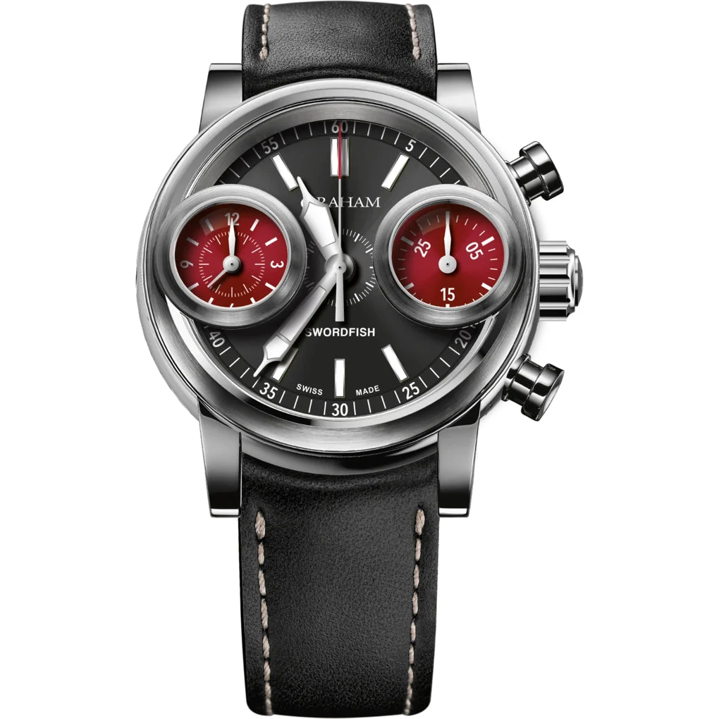 Graham Swordfish Red Steel 2SXAS.B05A 46 mm kol saati