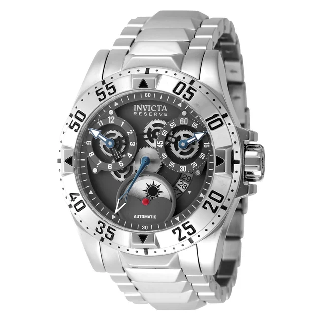 Invicta Reserve Excursion Automatic Watch - 49.5mm, Steel (47570) kol saati