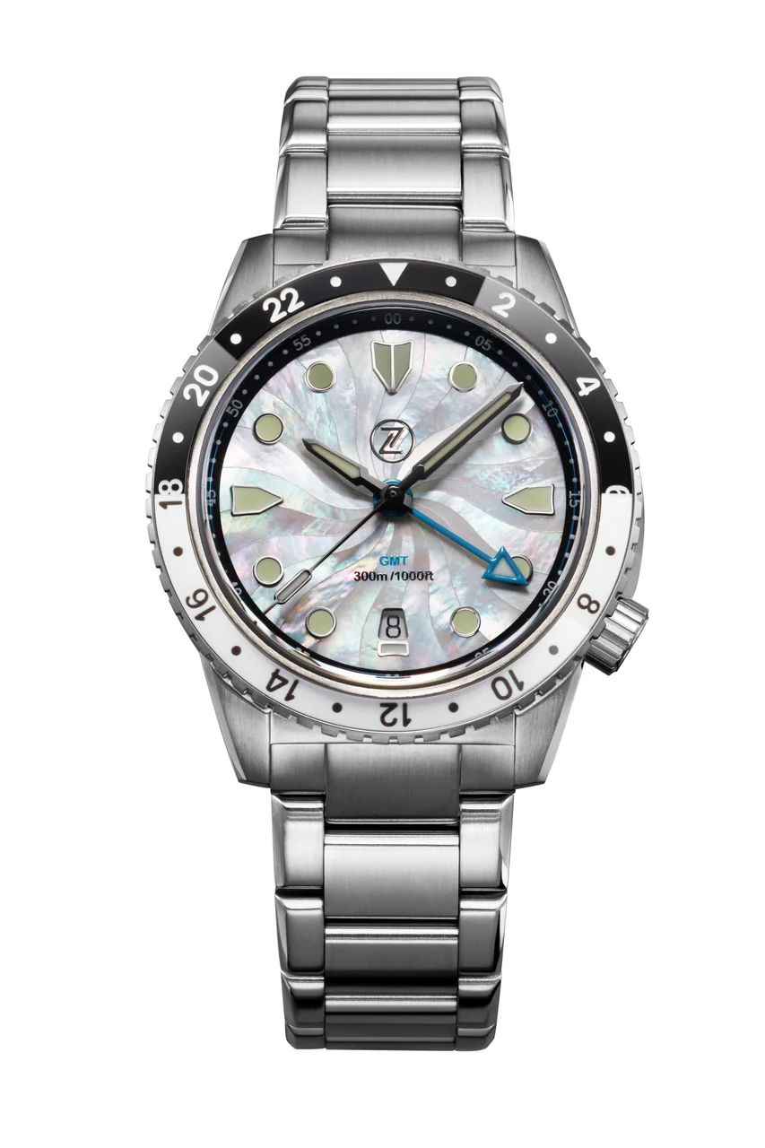 Zelos Mako 300m GMT MOP 40 mm kol saati