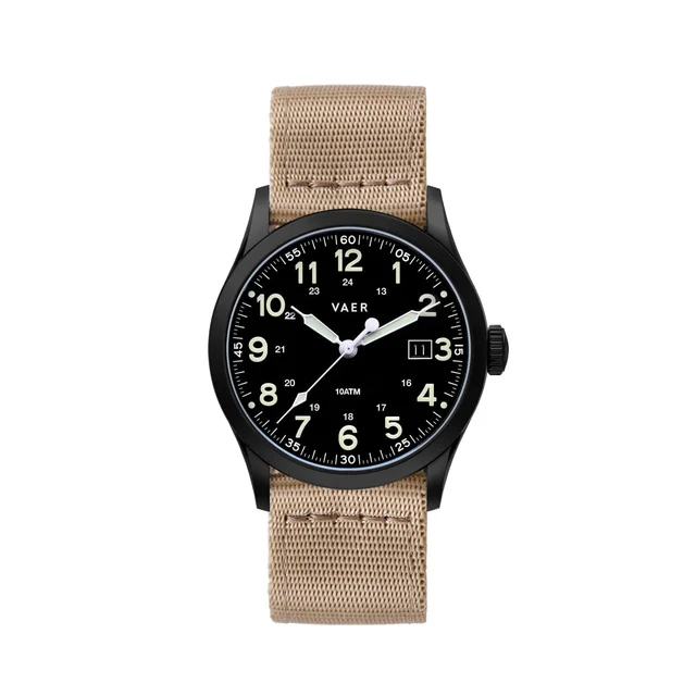 Vaer S3-TF-SIL20PVDBLK-NY20PVDKHA kol saati