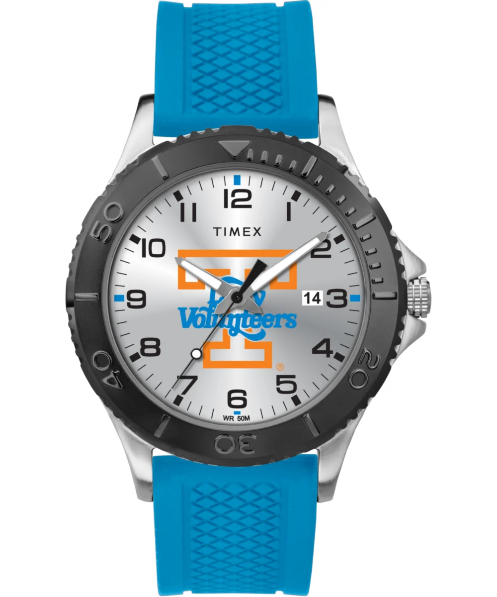 Timex Gamer Light Blue Tennessee Volunteers TWZUVOLMI 42 mm kol saati