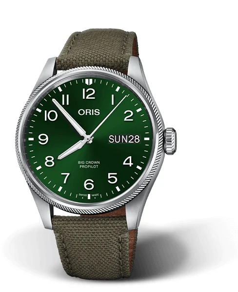 Oris ProPilot Day Date 01 752 7760 4017-07 3 22 02LC 44 mm kol saati