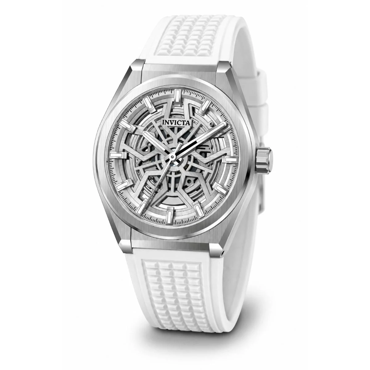 Invicta Speedway Rim Watch - 46mm, White (70054) 46 mm kol saati