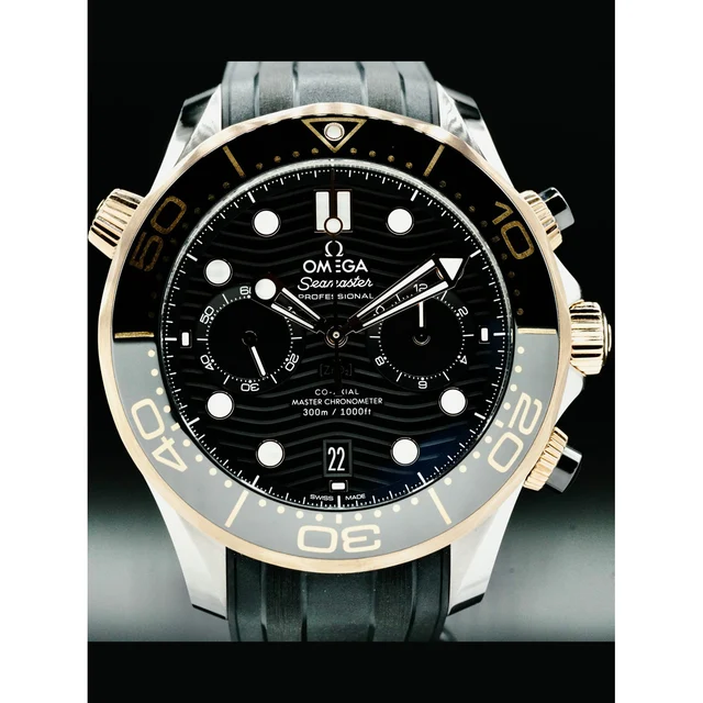 OMEGA Seamaster Diver 300m Master Chronometer Chronometer Steel and Gold 210000039650 kol