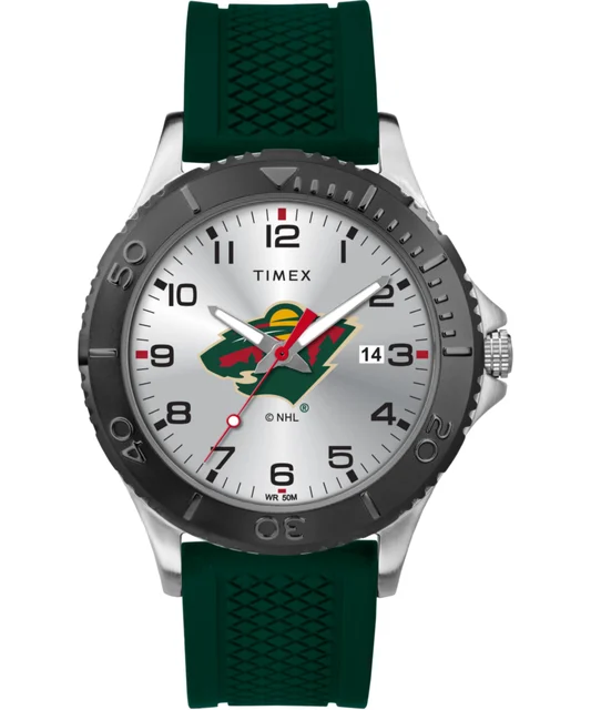 Timex Gamer Green Minnesota Wild TWZHWILMH kol saati