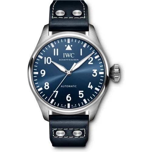 IWC Big Pilot's Watch Ref IW329303 Blue Dial kol saati