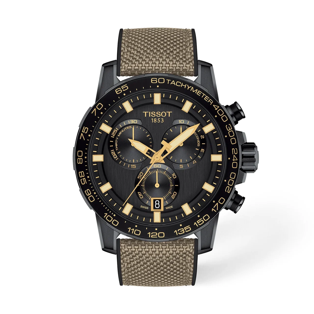 Tissot Supersport Chrono 45.5mm T1256173705101 45.5 mm kol saati