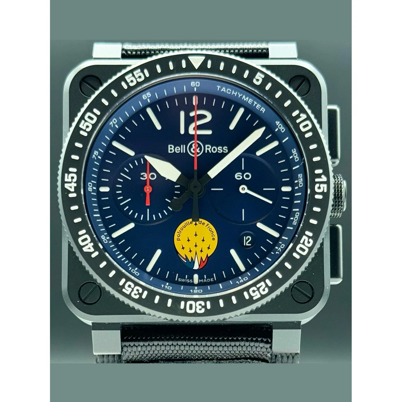 Bell & Ross Patrouille De France 210000075396 42 mm kol saati