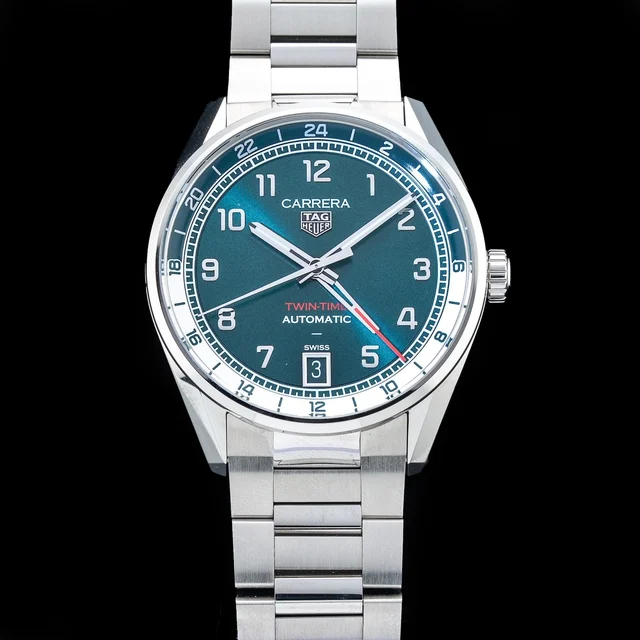 Tag Heuer Carrera Date Twin-Time WDAZ114.BA0043 210009N35774 kol saati
