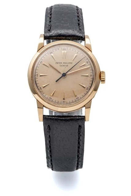 Patek Philippe Ref. 2460, centre-seconds; 18K yellow gold kol saati