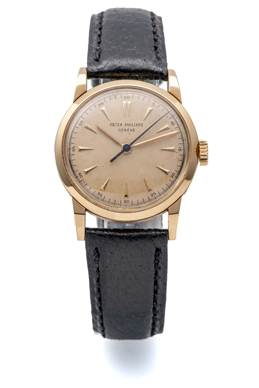 Patek Philippe Ref. 2460, centre-seconds; 18K yellow gold kol saati