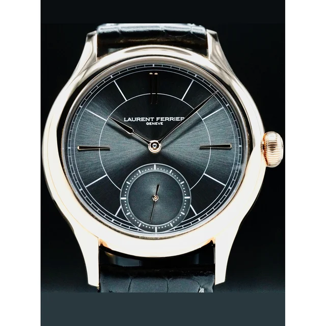 Laurent Ferrier Classic Micro Rotor Red Gold Sunburst Slate Grey 210000072543 kol saati