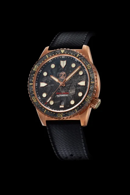 Zelos Mako V3 300m Bronze Meteorite kol saati