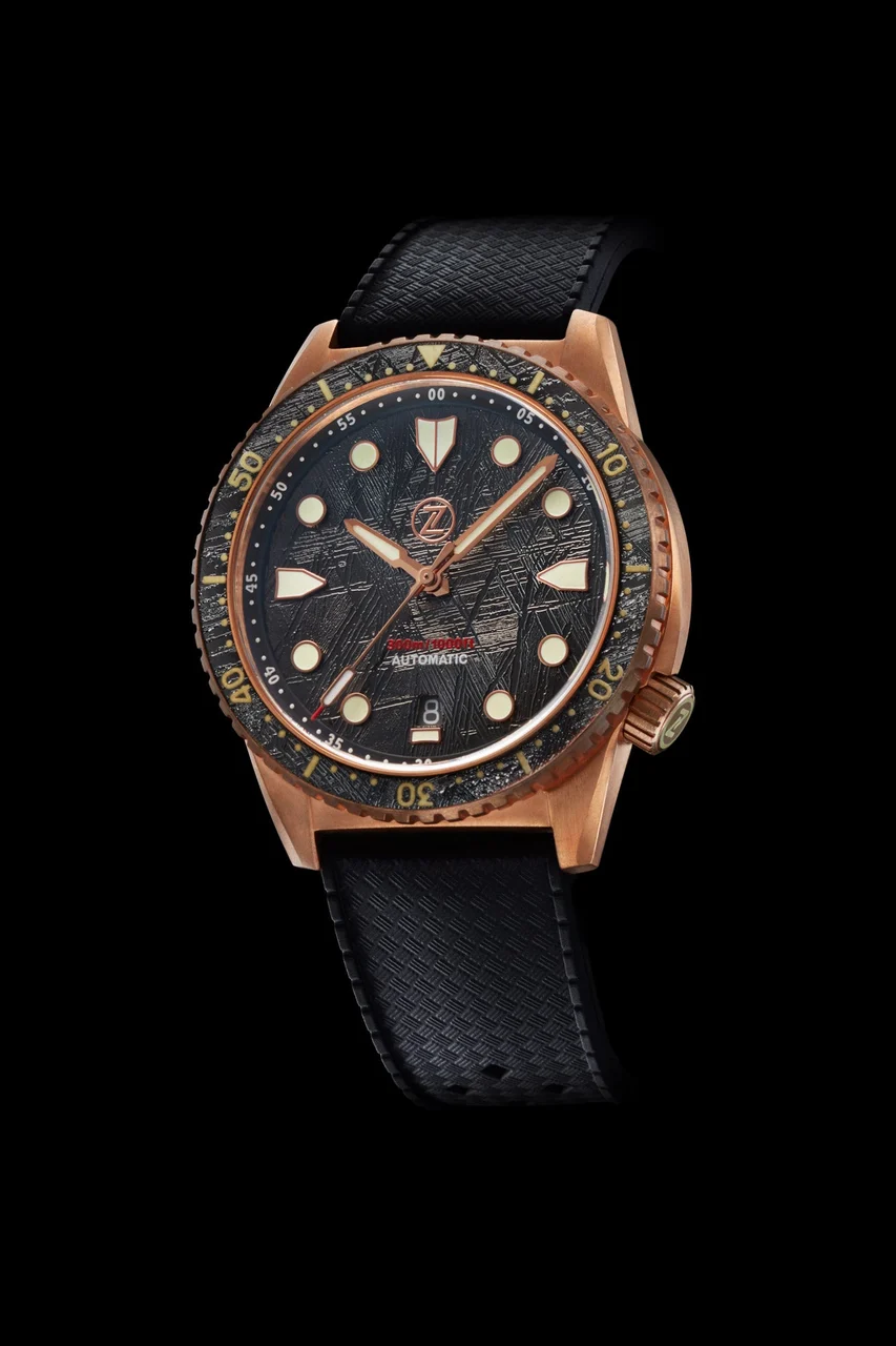 Zelos Mako V3 300m Bronze Meteorite 20 mm kol saati