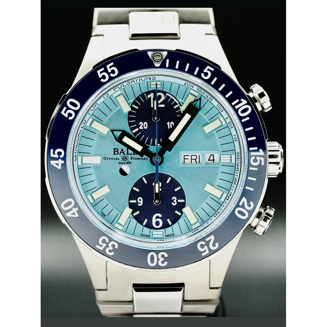 Ball Roadmaster Rescue Chronograph Ice Blue Dial 42mm 210000053219 kol saati