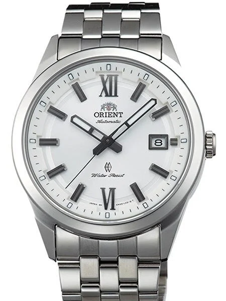 Orient Sentry Automatic Watch with White Dial and Sapphire Crystal #ER2G003W kol saati