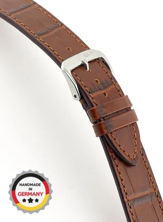 RIOS Grained Leather Baltimore - Mahogany - Alligator Grained 5805/RI kol saati