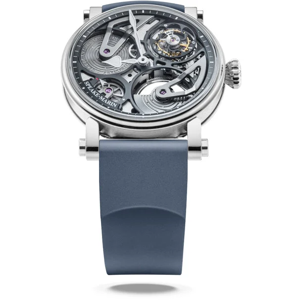 Speake-Marin Openworked Tourbillon Titanium 42mm 414211250 42 mm kol saati
