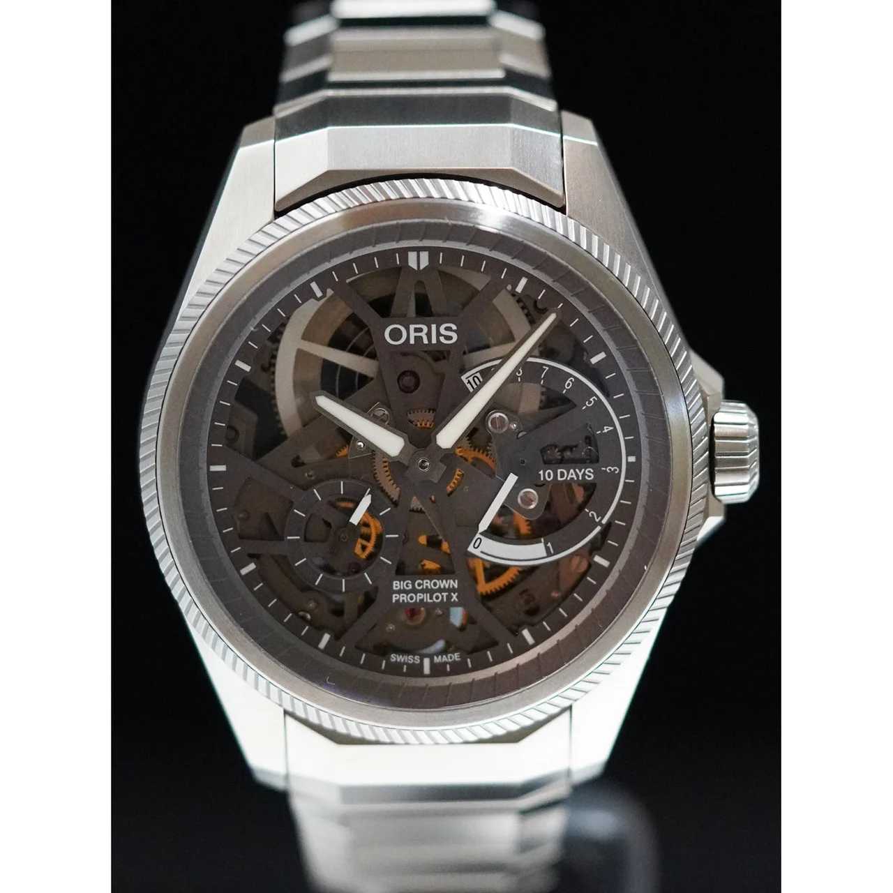 Oris Big Crown Pro Pilot X POC210009N32100 44 mm kol saati