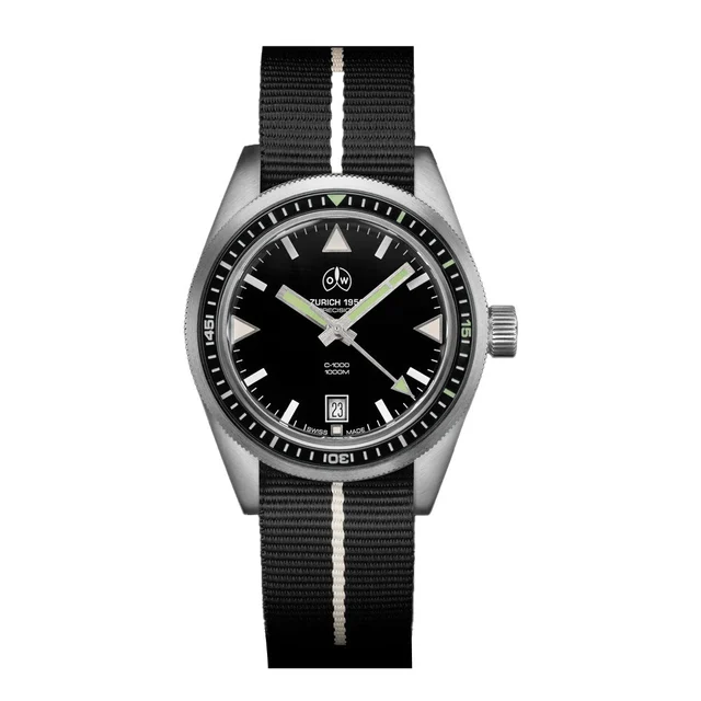 Ollech & Wajs Swiss Automatic C-1000 MKII Watch #OW-C1000-MKII kol saati
