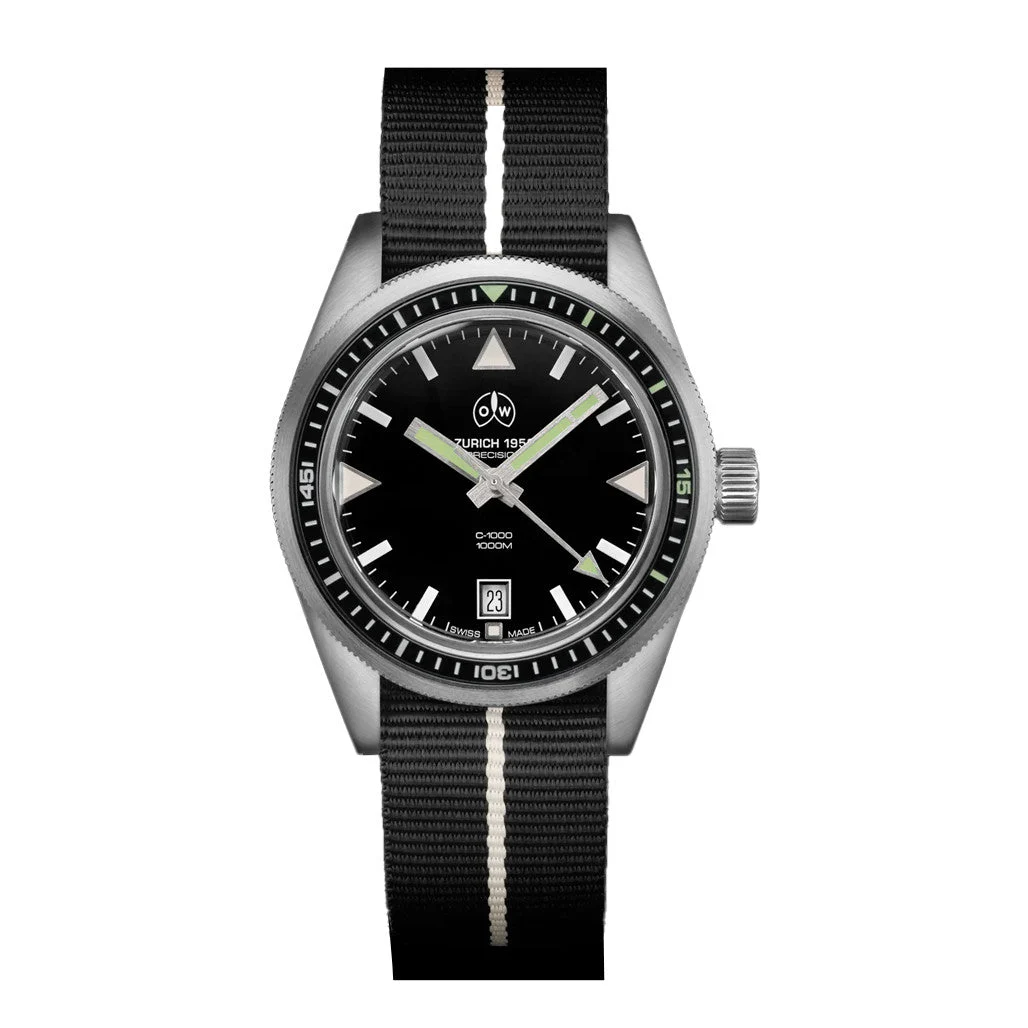 Ollech & Wajs Swiss Automatic C-1000 MKII Watch #OW-C1000-MKII kol saati
