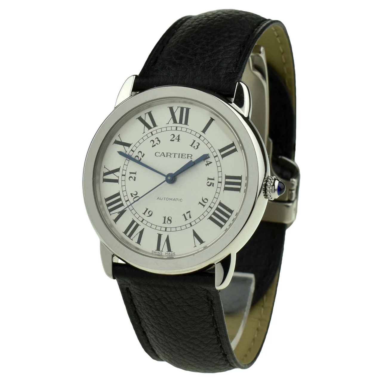 Cartier Ronde de 390798ZX 36 mm kol saati