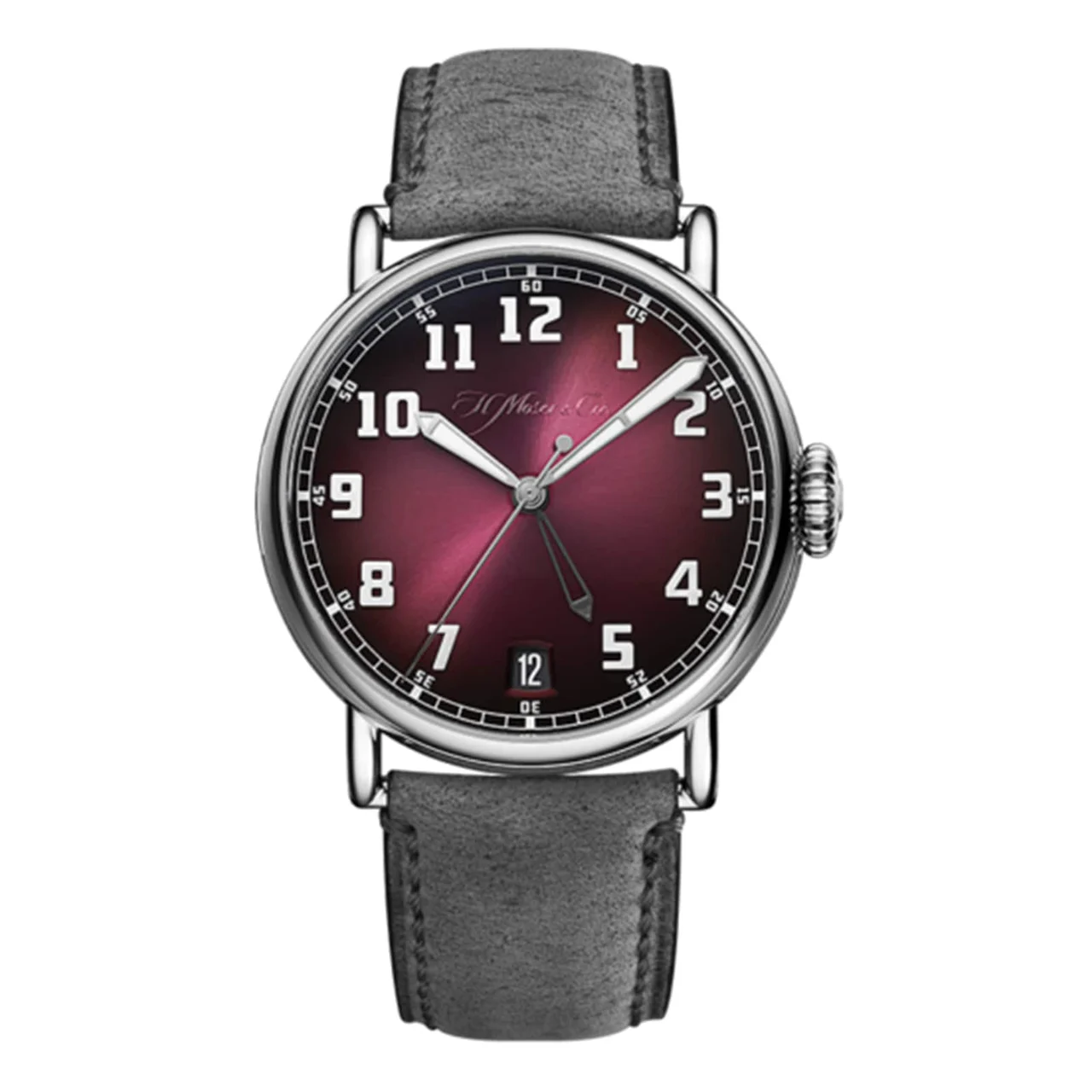 H. Moser & Cie. - Heritage 17460313 42 mm kol saati