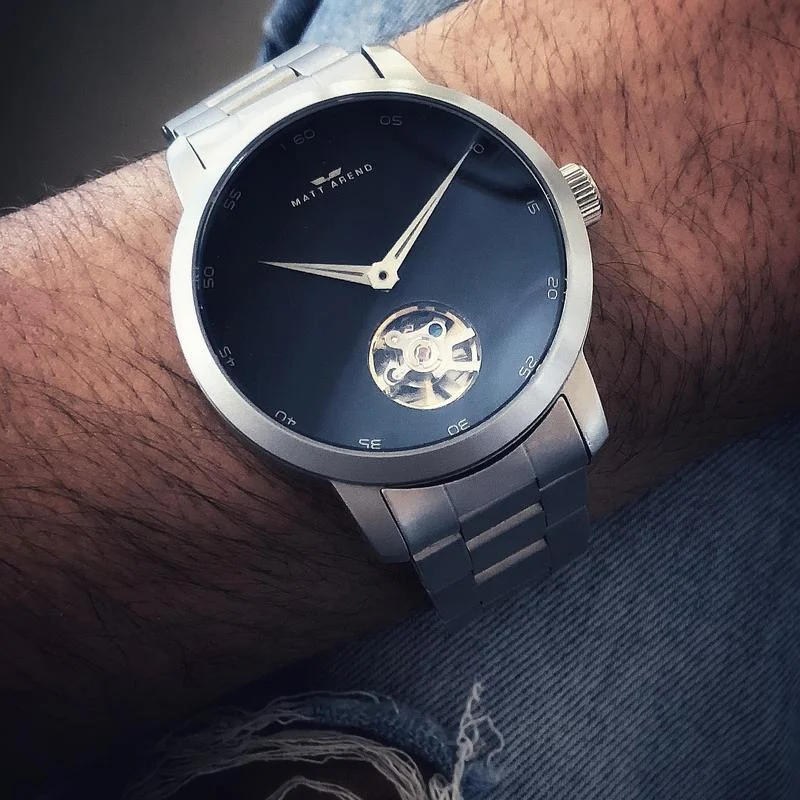 Matt Arend Solaris Aquagrey Ma 826 Solaris Aquagrey 43 mm kol saati