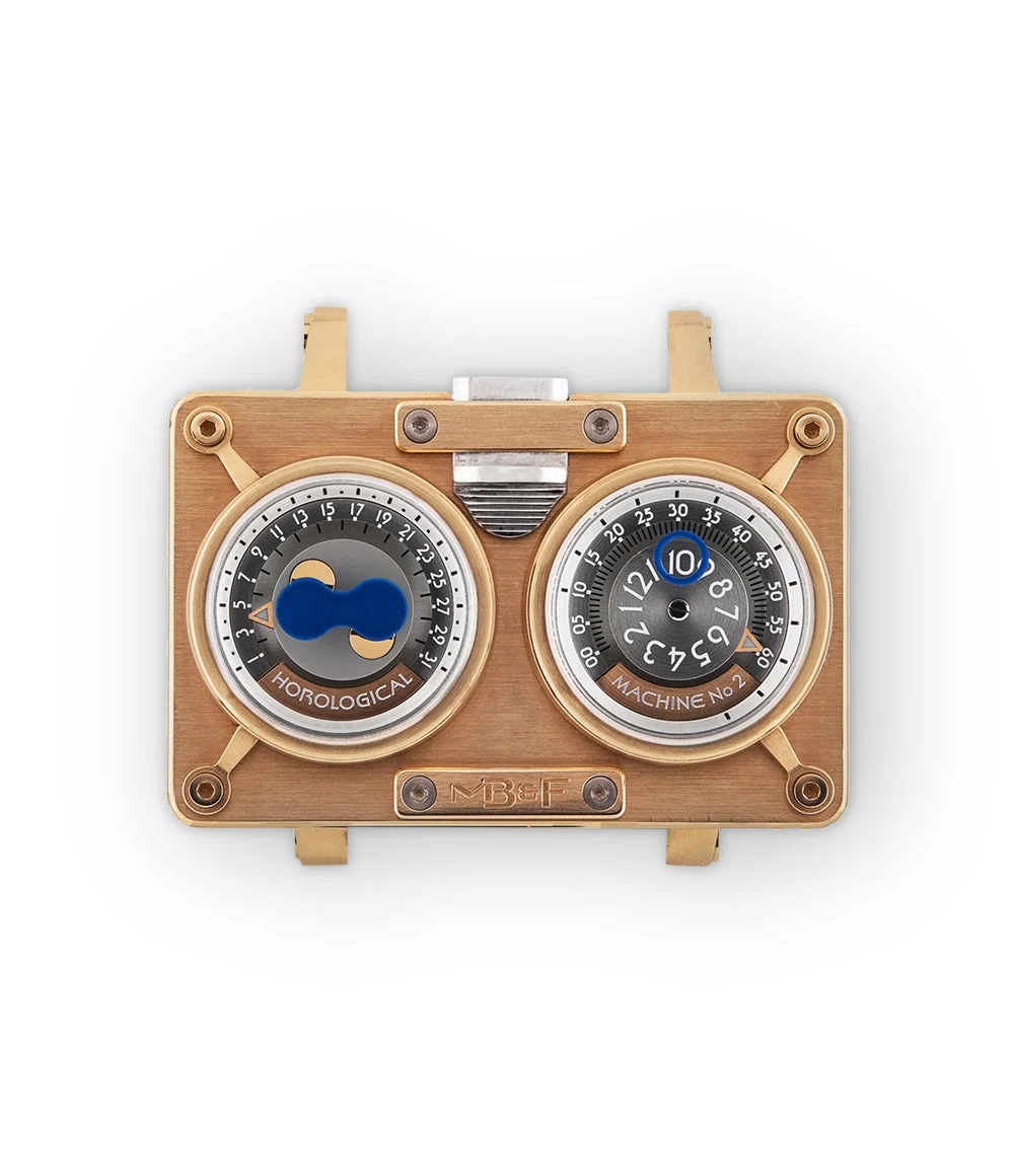 Mb&f Horological Machine CON AG R/G M168 38 mm kol saati