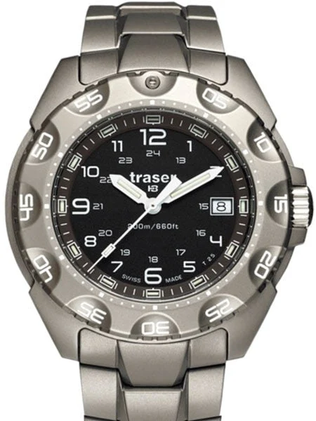 Traser Special Force 100 Titanium Watch, Sapphire Crystal #105485 kol saati