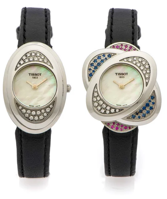 Tissot Lady'S TISSOT LADY'S REF. G347 STEEL A fine quartz stainless steel lady's jewellery