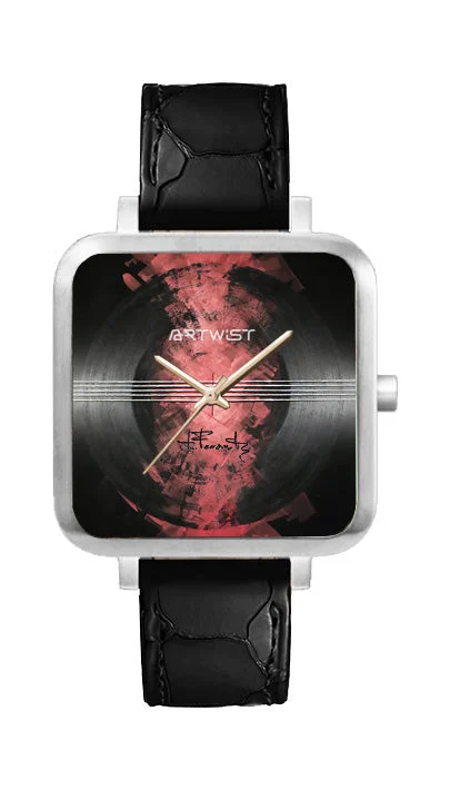 Artwistwatch Artwist X Alejandro Ferrante ● Particion Roja 38 mm kol saati