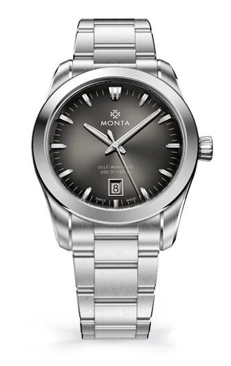 Monta Watch Monta Noble, Anthracite Dial 70AN00SP 38.5 mm kol saati