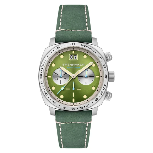 Hull Chronograph Shire Green SP-5068-06 kol saati