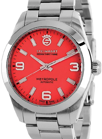 Steinhart Ocean 39 Metropole Red 103-1342/ST 47 mm kol saati