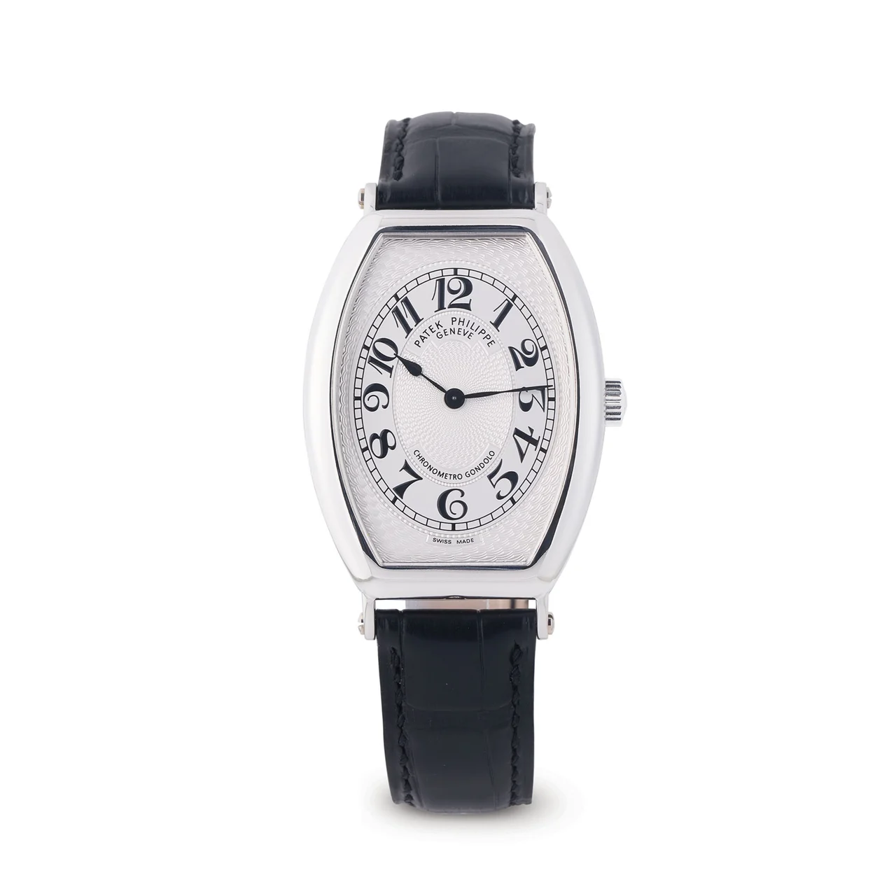 Patek Philippe PATEK PHILIPPE, REF. 5098P-001, CHRONOMETRO GONDOLO, TONNEAU-SHAPED, PLATINUM kol saati