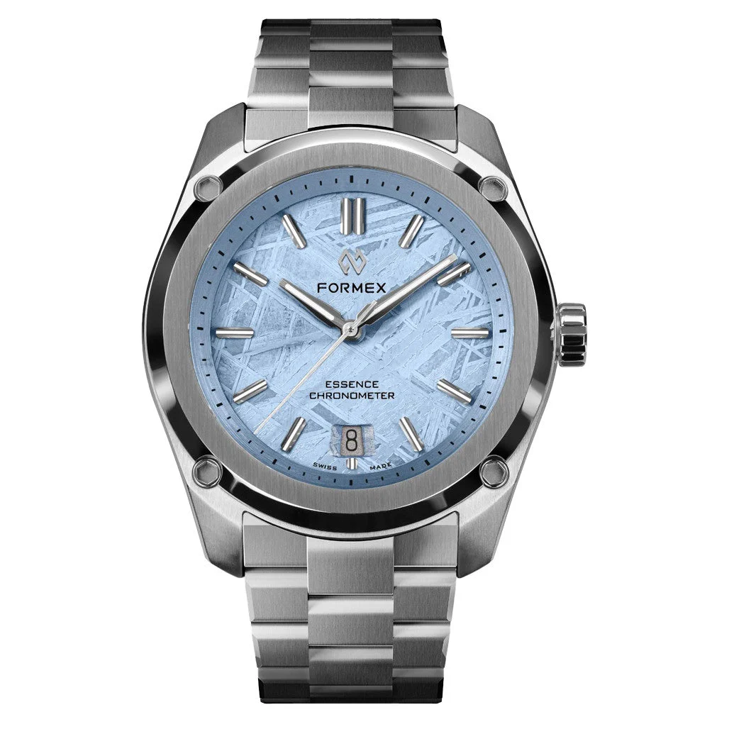 Formex Essence ThirtyNine Chronometer with Space Glacier Meteorite Dial #0333-9-6693-100 43 mm kol saati