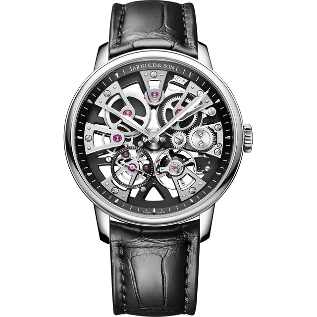 Arnold & Son Chronometry Nebula 40 Steel 1NEGS.B03A.C169S kol saati